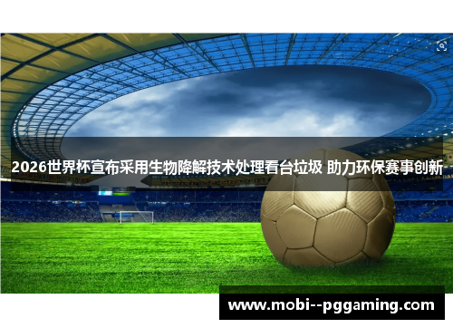 2026世界杯宣布采用生物降解技术处理看台垃圾 助力环保赛事创新